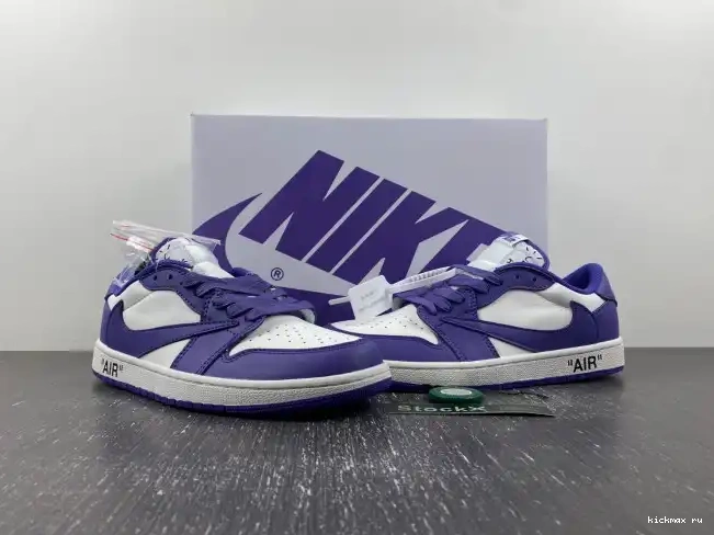 Rep MAX AIR X X 1 TRAVIS JORDAN SCOTT DM7890-386 CUSTOM OFF-WHITE 0511